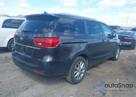 2019 Kia Sedona Ex from USA, damaged, VIN KNDMB5C17K6493365